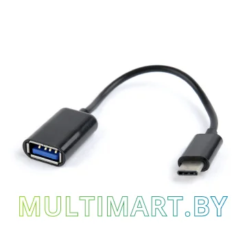 Адаптер USB Cablexpert A-OTG-CMAF2-01 USB 2.0 Type-C/USB 3.1 Gen1 Type-A/USB OTG (CM-AF) 0.2 м